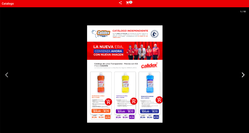 Sistema Onex Menu